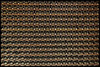 Champagne bottles in cellar, Korbel Champagne Cellars, Guerneville. California, USA ( color)