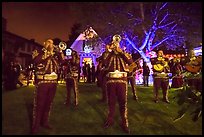 Mariachi musicians, Halloween. Petaluma, California, USA ( color)
