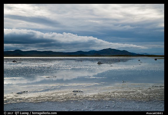 Soda Lake. Carrizo Plain National Monument, California, USA (color)