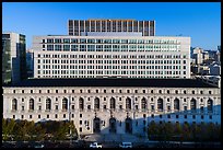 Aerial view of California State Building. San Francisco, California, USA ( color)