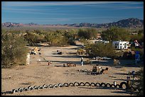 Art installations and dwellings, Slab City. Nyland, California, USA ( color)