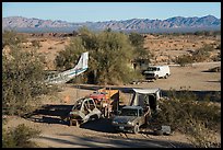 Camps, Slab City. Nyland, California, USA ( color)