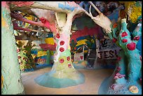 Inside Salvation Mountain. Nyland, California, USA ( color)