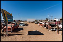 Bombay Beach drive in theater. California, USA ( color)