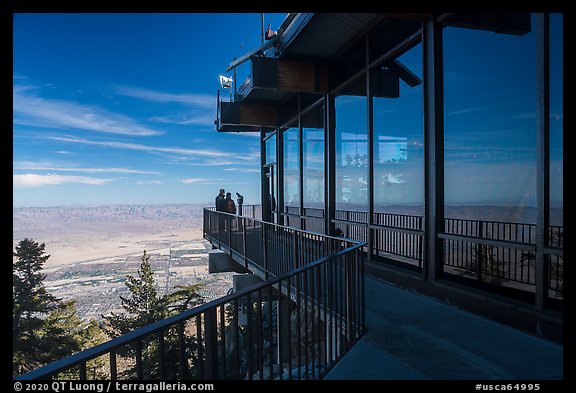 Mountain Station on San Jacinto Peak. California, USA (color)