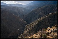 Deep Canyon and Santa Rosa Mountains. Santa Rosa and San Jacinto Mountains National Monument, California, USA ( color)