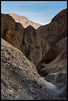 Eroded side canyon, Afton Canyon. Mojave Trails National Monument, California, USA ( color)