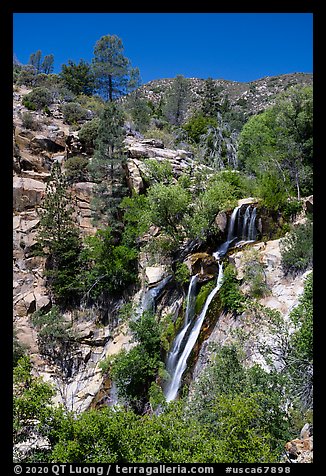 South Creek Falls. Giant Sequoia National Monument, Sequoia National Forest, California, USA (color)