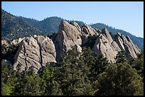 Punchbowl Formation of the Neogene period. San Gabriel Mountains National Monument, California, USA ( color)