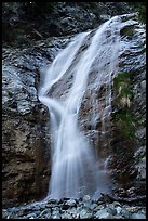 San Antonio Falls lower tier. San Gabriel Mountains National Monument, California, USA ( color)
