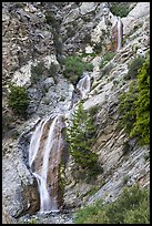San Antonio Falls. San Gabriel Mountains National Monument, California, USA ( color)