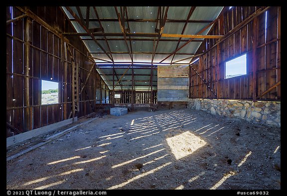 Inside Selby Ranch. Carrizo Plain National Monument, California, USA (color)