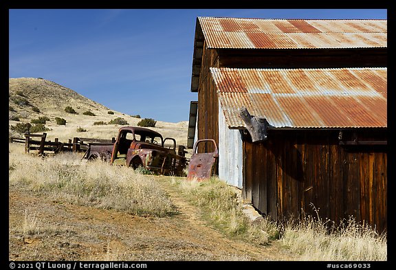 Selby Ranch. Carrizo Plain National Monument, California, USA (color)