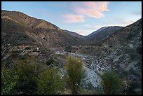 East Fork of the San Gabriel River. San Gabriel Mountains National Monument, California, USA ( color)