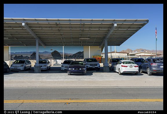 Lucerne Valley Elementary School. California, USA (color)