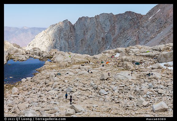 Trail Camp, afternoon, Inyo National Forest. California (color)