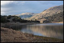 Coyote Lake, Coyote Lake Harvey Bear Ranch County Park. California, USA ( color)