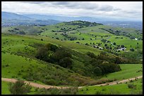 View from Coyote Peak, Santa Teresa County Park. California, USA ( color)