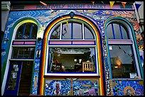 Positively Haight Street, Haight Ashbury district. San Francisco, California, USA (color)