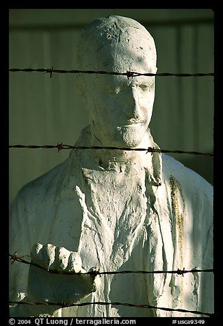 Holocaust Memorial, Lincoln Park. San Francisco, California, USA (color)