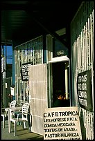 Mexican Cafe. Redwood City,  California, USA (color)