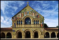 Memorial Chapel, early morning. Stanford University, California, USA