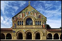 Memorial Chapel, early morning. Stanford University, California, USA