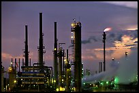 Pipes of San Francisco Refinery, Rodeo. San Pablo Bay, California, USA