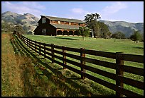 Ranch, Sunol Regional Park. California, USA (color)