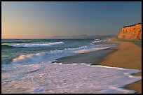 San Gregorio State Beach, sunset. San Mateo County, California, USA ( color)