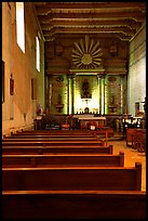 Chapel, Mission San Miguel Arcangel. California, USA