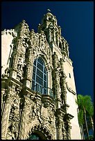 Museum of Man, Balboa Park. San Diego, California, USA (color)