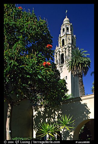 Museum of Man, Balboa Park. San Diego, California, USA (color)