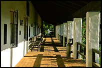 Arcades, Mission San Diego de Alcala. San Diego, California, USA ( color)
