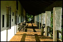 Arcades, Mission San Diego de Alcala. San Diego, California, USA ( color)