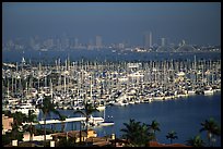 Harbor and skyline. San Diego, California, USA