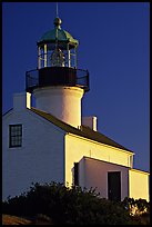 Old Point Loma Lighthouse, late afternoon. San Diego, California, USA