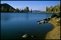 Frog Lake. Mokelumne Wilderness, Eldorado National Forest, California, USA (color)