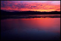 Bridgeport Reservoir, sunset. California, USA