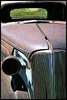 Rusted car, Ghost Town, Bodie State Park. California, USA (color)