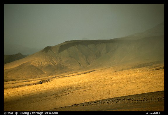 Inyo Mountains  in stormy weather. California, USA