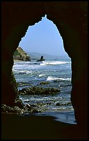 Arch near Arch Rock. Point Reyes National Seashore, California, USA