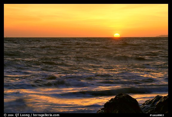 Sunset. Point Reyes National Seashore, California, USA