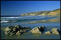 McClures Beach, looking north, afternoon. Point Reyes National Seashore, California, USA