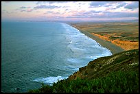 Point Reyes Beach, sunset. Point Reyes National Seashore, California, USA