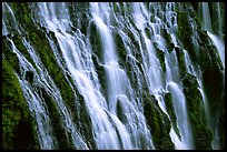 Close-up of Burney Falls, McArthur-Burney Falls Memorial State Park. California, USA (color)