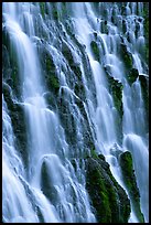 Close-up of Burney Falls, McArthur-Burney Falls Memorial State Park. California, USA ( color)