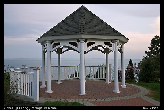 Gazebo, Westbrook. Connecticut, USA (color)