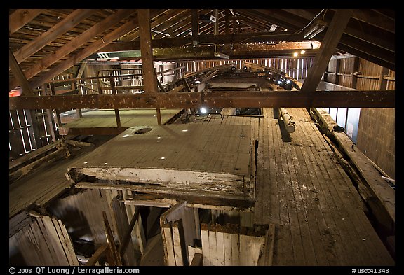 Building housing Schooner Australia. Mystic, Connecticut, USA (color)