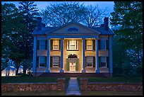 Florence Griswold House at dusk, Old Lyme. Connecticut, USA (color)